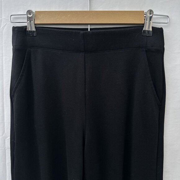 Max Studio Easy Wide Leg Black Pull on Stretch Yoga Dress Pants Women XS - Picture 13 of 13